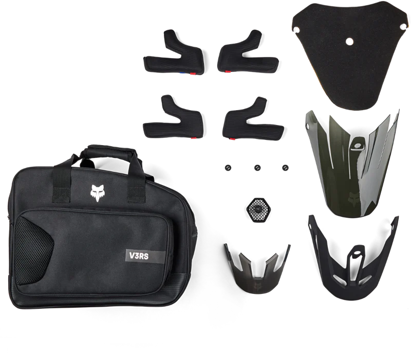 V3 RS Carbon Solid Helmet - Matte Black - Image 10