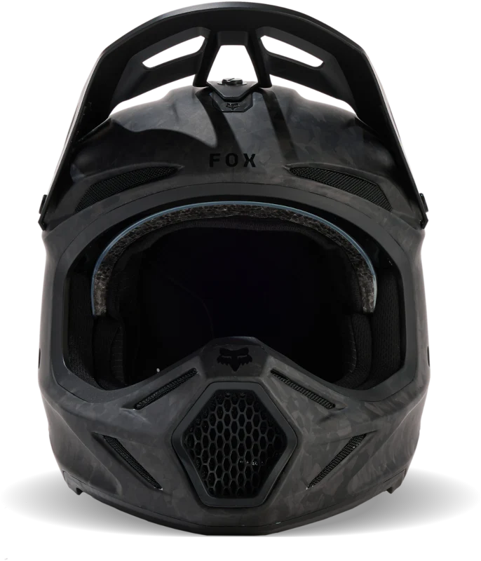 V3 RS Carbon Solid Helmet - Matte Black - Image 3