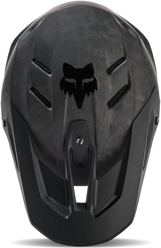 V3 RS Carbon Solid Helmet - Matte Black - Image 4
