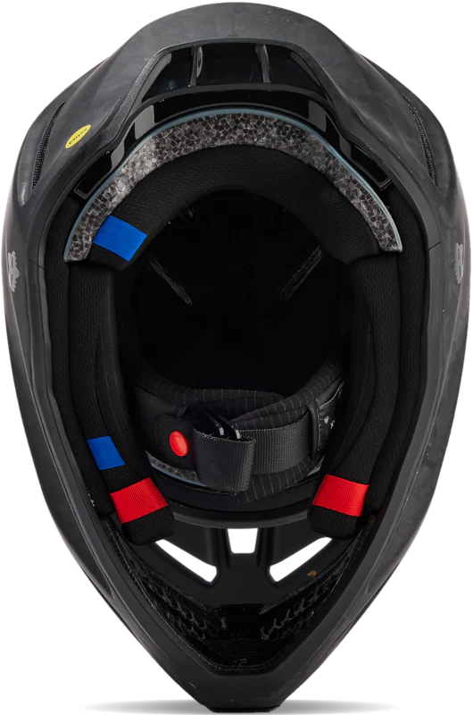 V3 RS Carbon Solid Helmet - Matte Black - Image 6