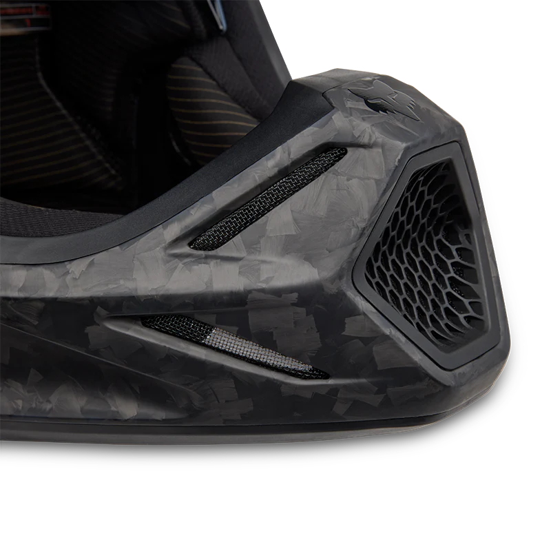 V3 RS Carbon Solid Helmet - Matte Black - Image 8
