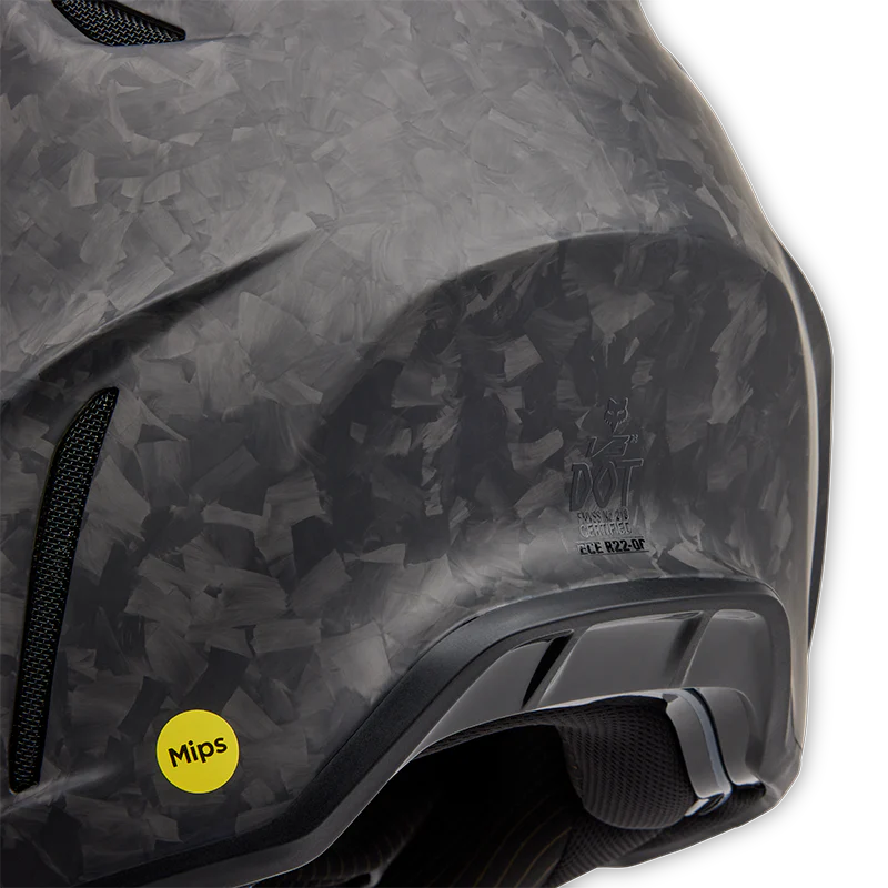 V3 RS Carbon Solid Helmet - Matte Black - Image 9