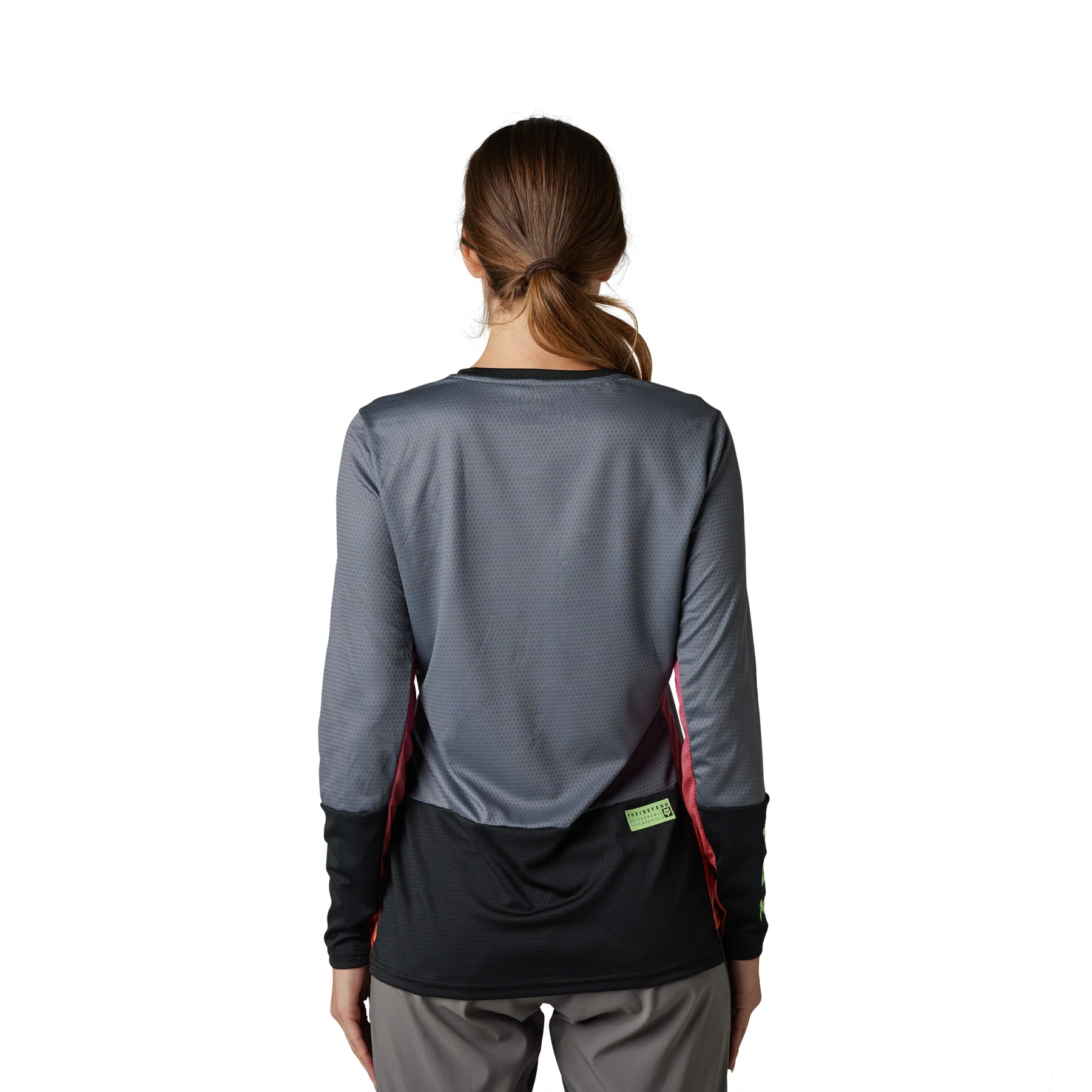Women's Defend Race Long Sleeve Jersey - Pewter - Image 3