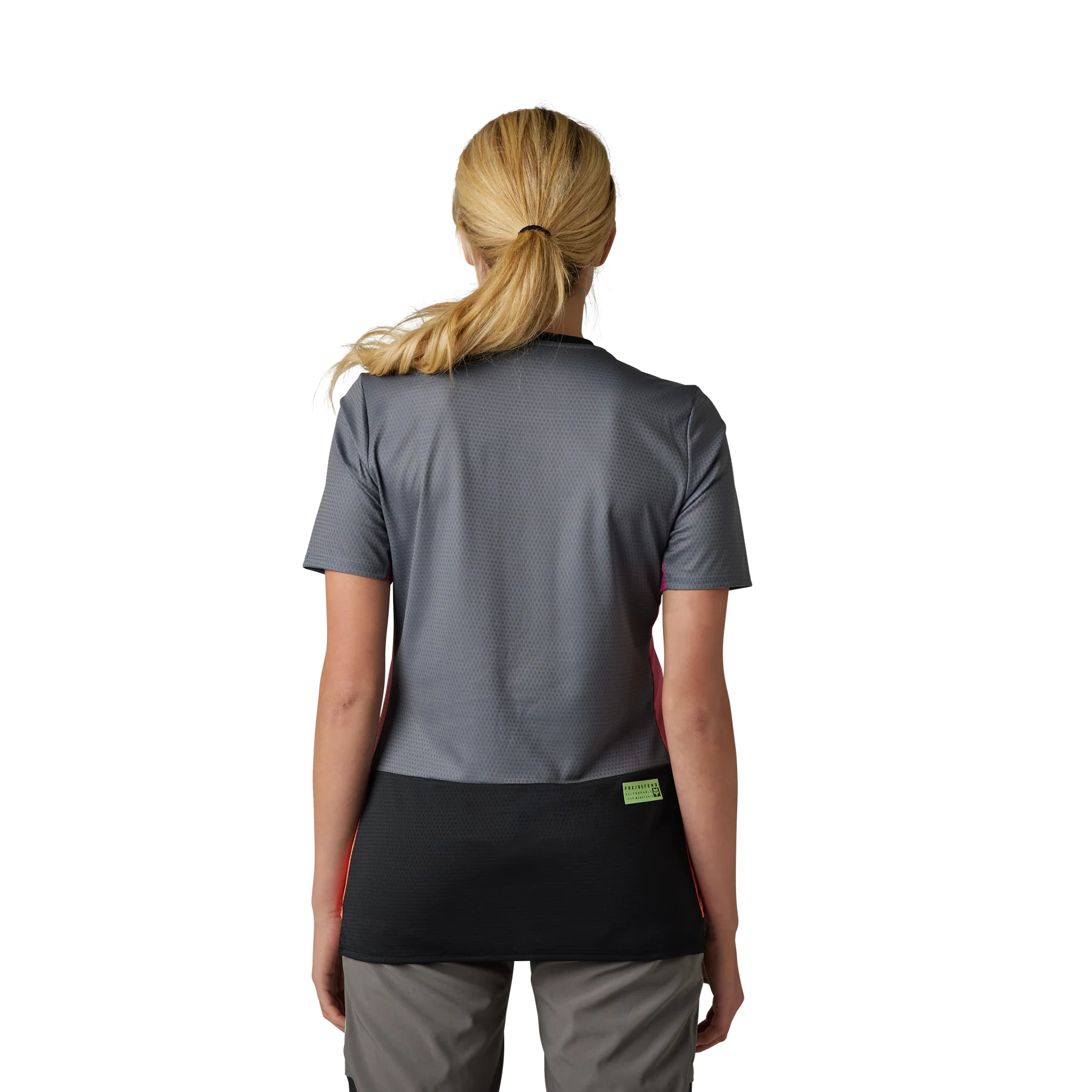 Women's Defend Race Short Sleeve Jersey - Pewter - Image 3