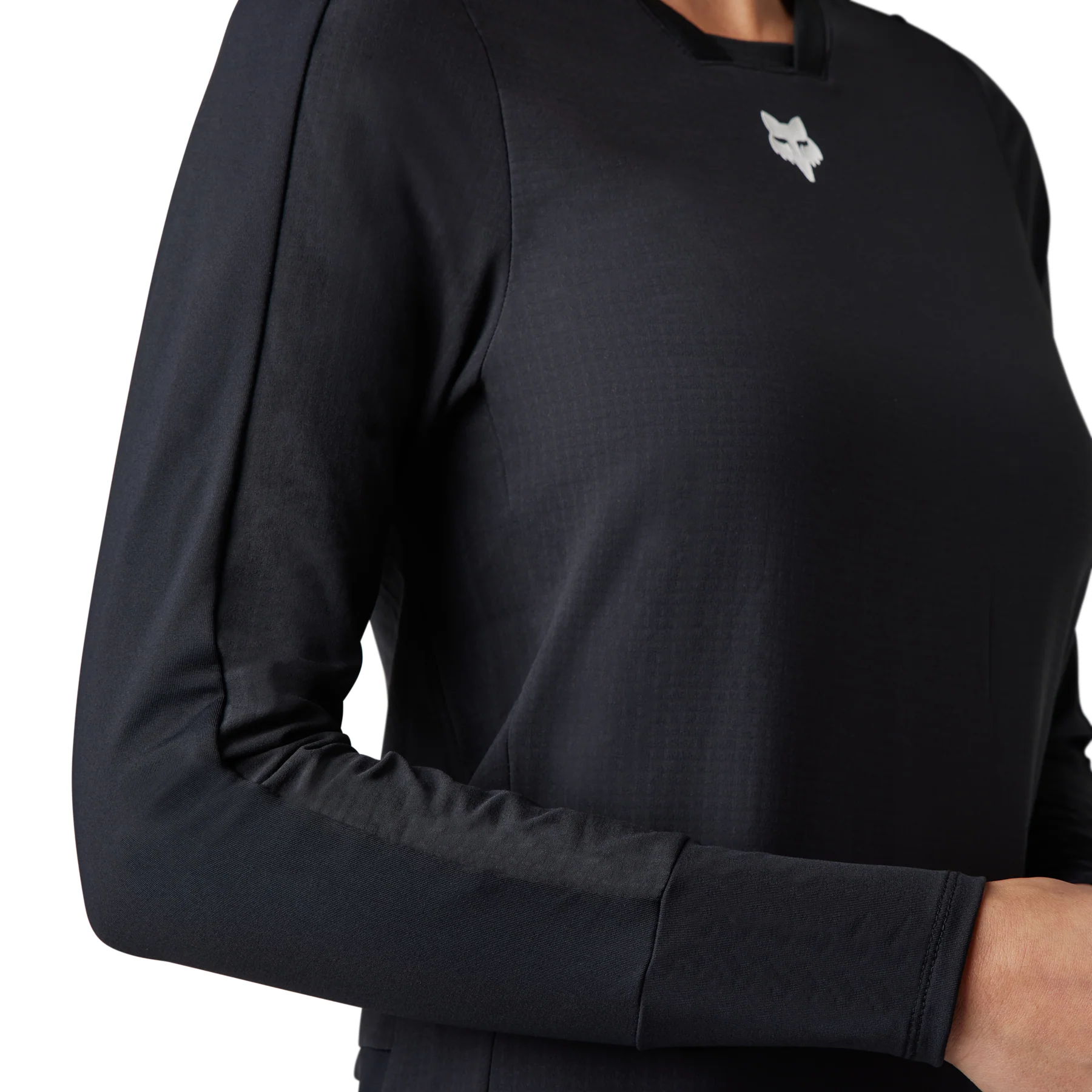 Women's Defend Thermal Jersey - Black - Image 7