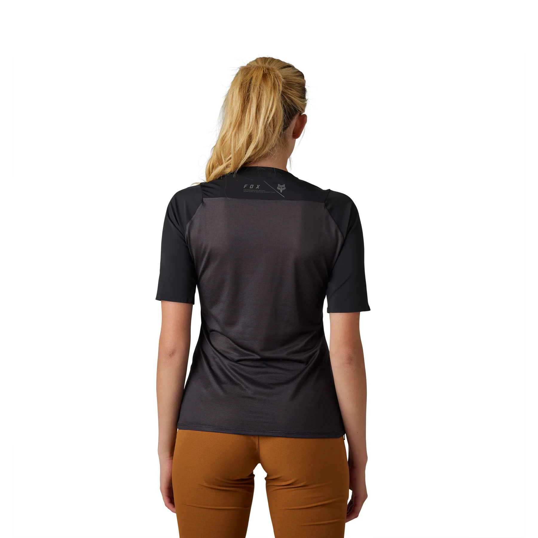 Women's Flexair Ascent Short Sleeve Jersey - Black - Image 3