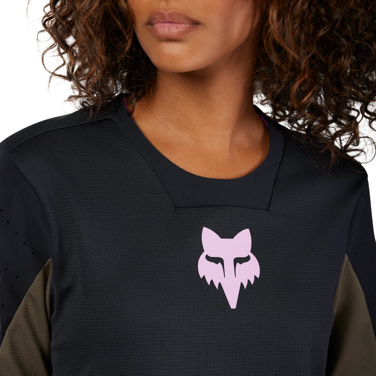 Women's Defend Long Sleeve Jersey Park - Black - Image 5