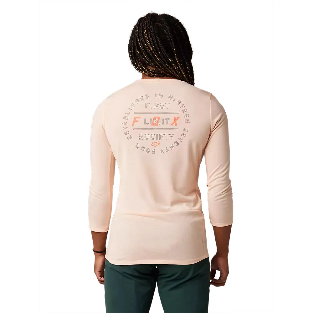 Womens Ranger Dr 3/4 Jrsy - light pink - Image 3