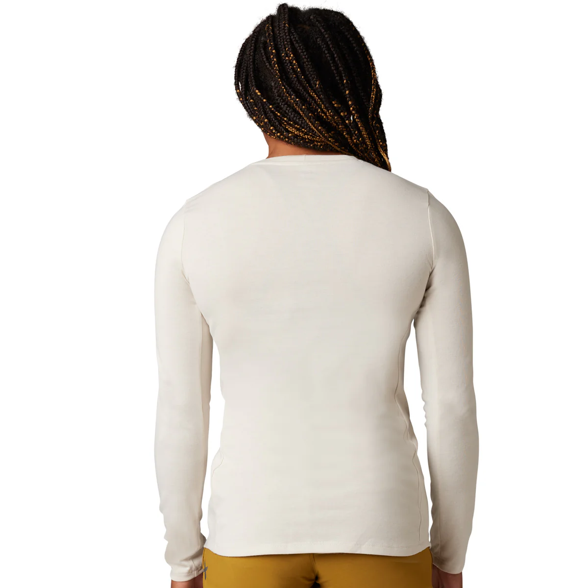 Womens Ranger Dr Mid Long Sleeve Jersey - vintage white - Image 2