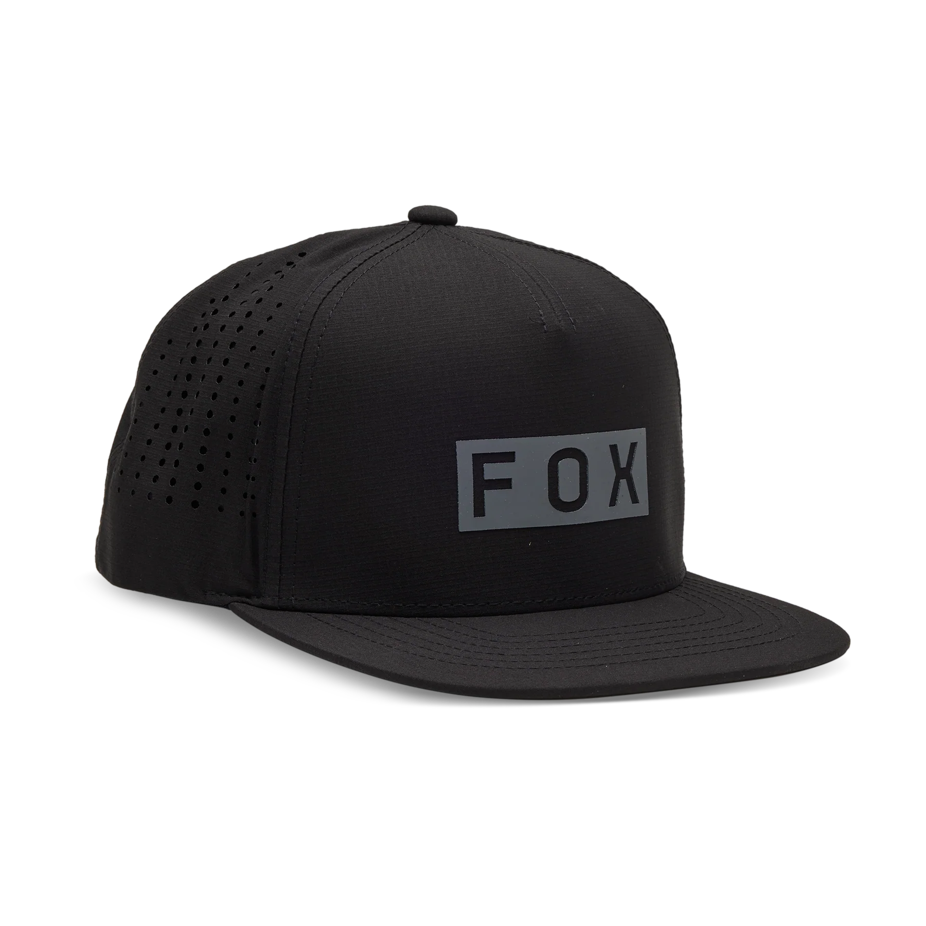 Wordmark Tech Snapback Hat - Black