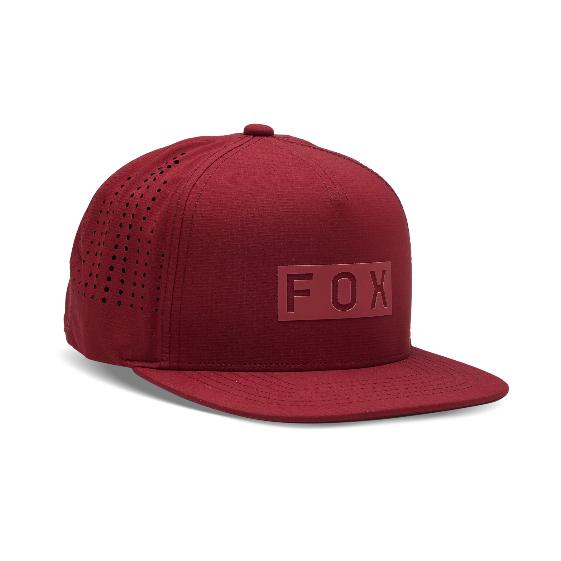 Wordmark Tech Snapback Hat - Scarlet