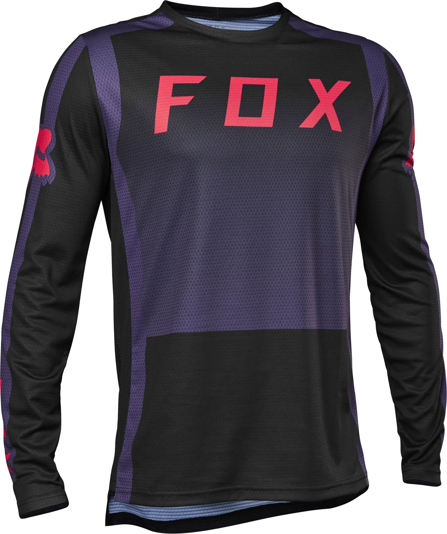 Youth Defend Long Sleeve ''Race'' - sangria