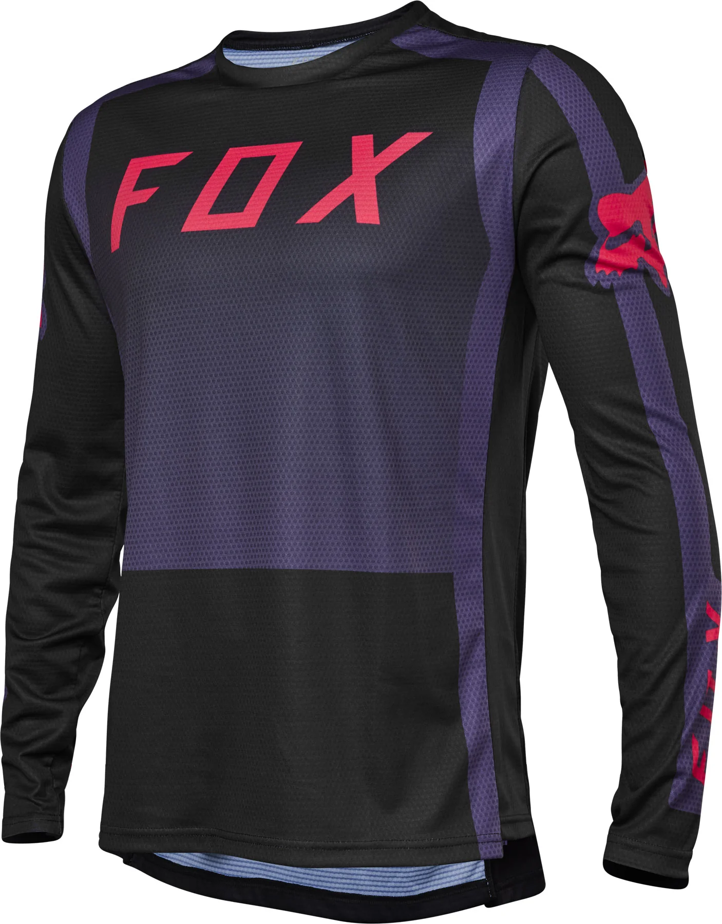Youth Defend Long Sleeve ''Race'' - sangria - Image 3