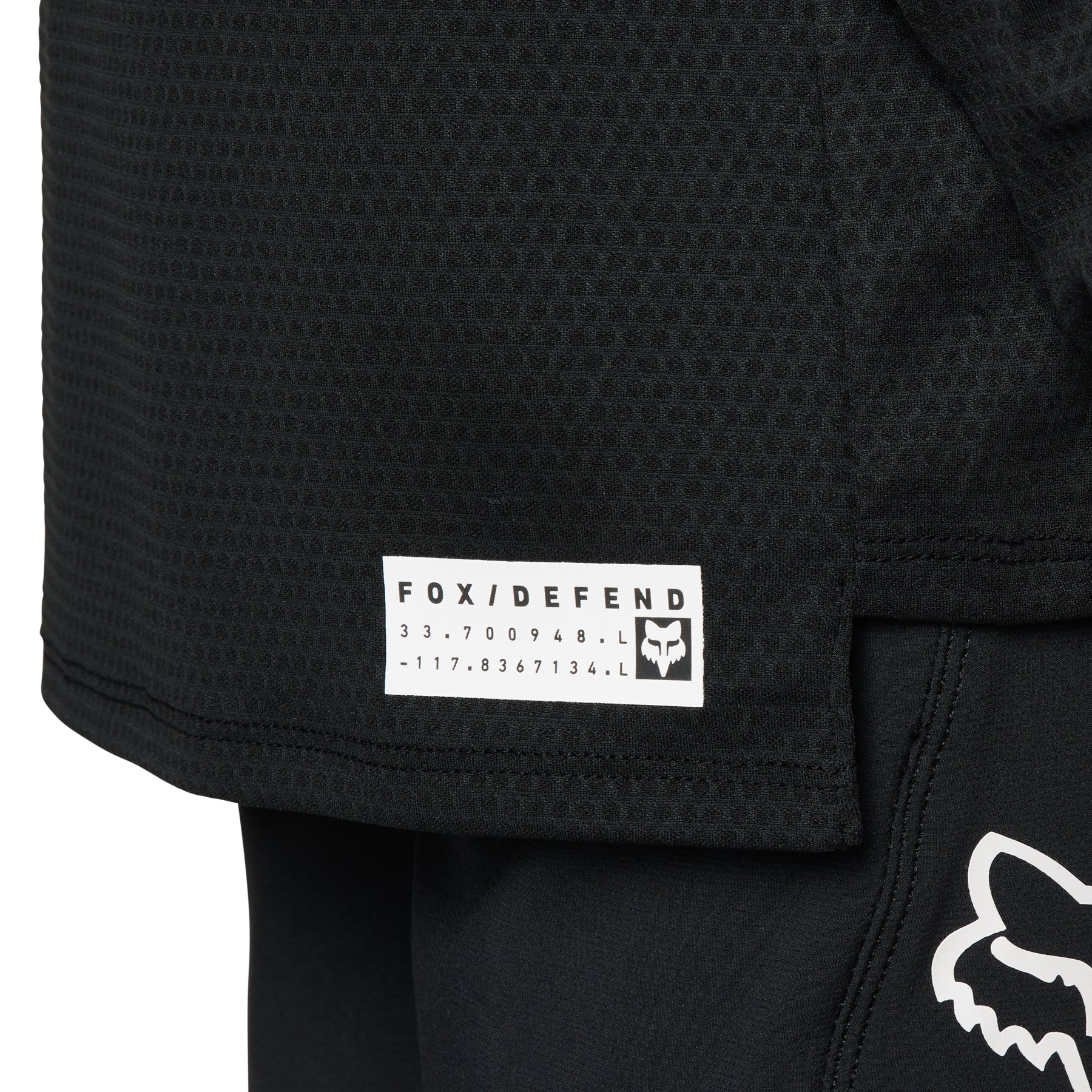 Youth Defend Long Sleeve Jersey - Black - Image 6