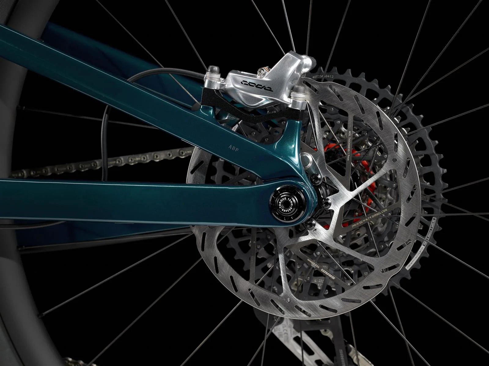 Fuel EXe 9.9 XX AXS Dark Aquatic 360Wh - Image 8