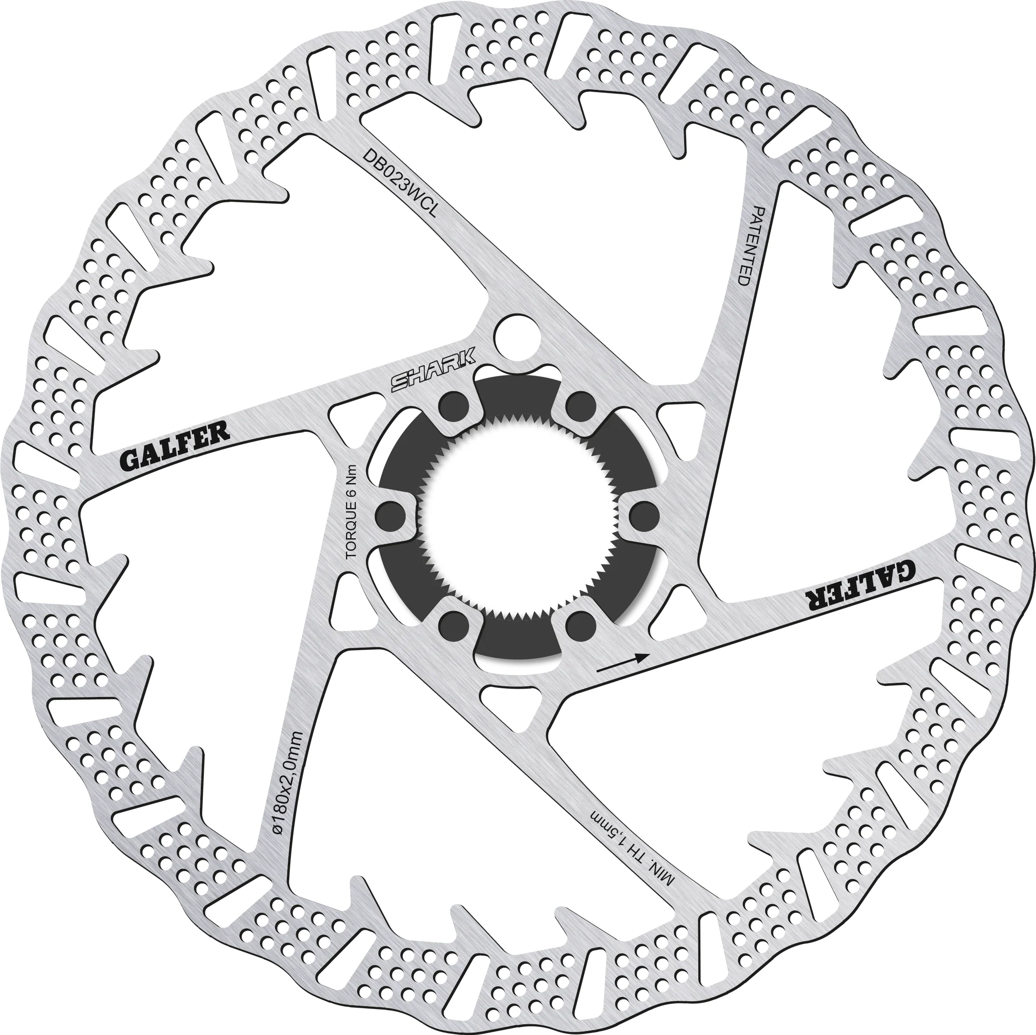 SHARK® Bremsscheibe - Centerlock - Image 2