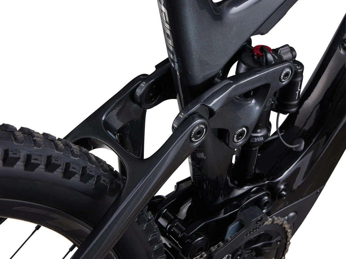 Trance X Advanced E+ Elite 1 - Gunmetal Black/Black - Image 5