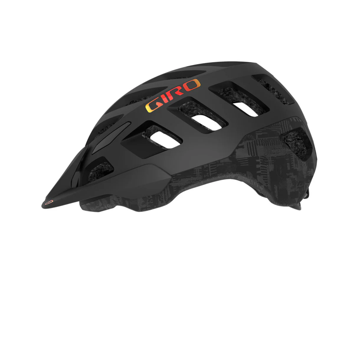 Radix Helm - Schwarz Orange