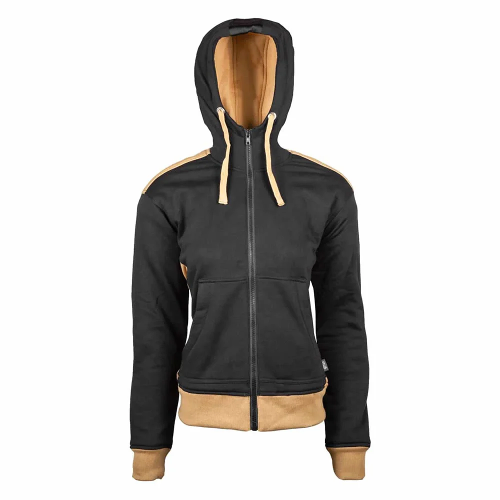 Damen Hoodie Panda - schwarz-beige - Image 2