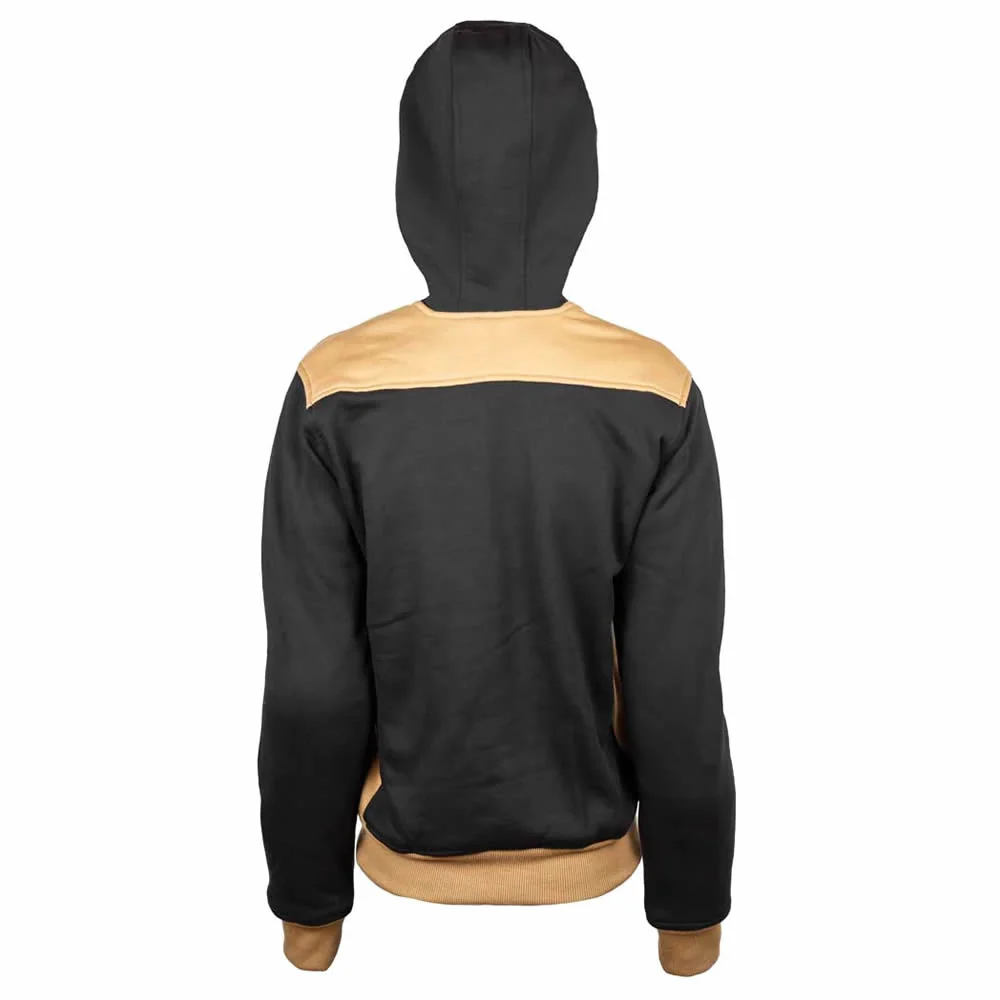 Damen Hoodie Panda - schwarz-beige - Image 3