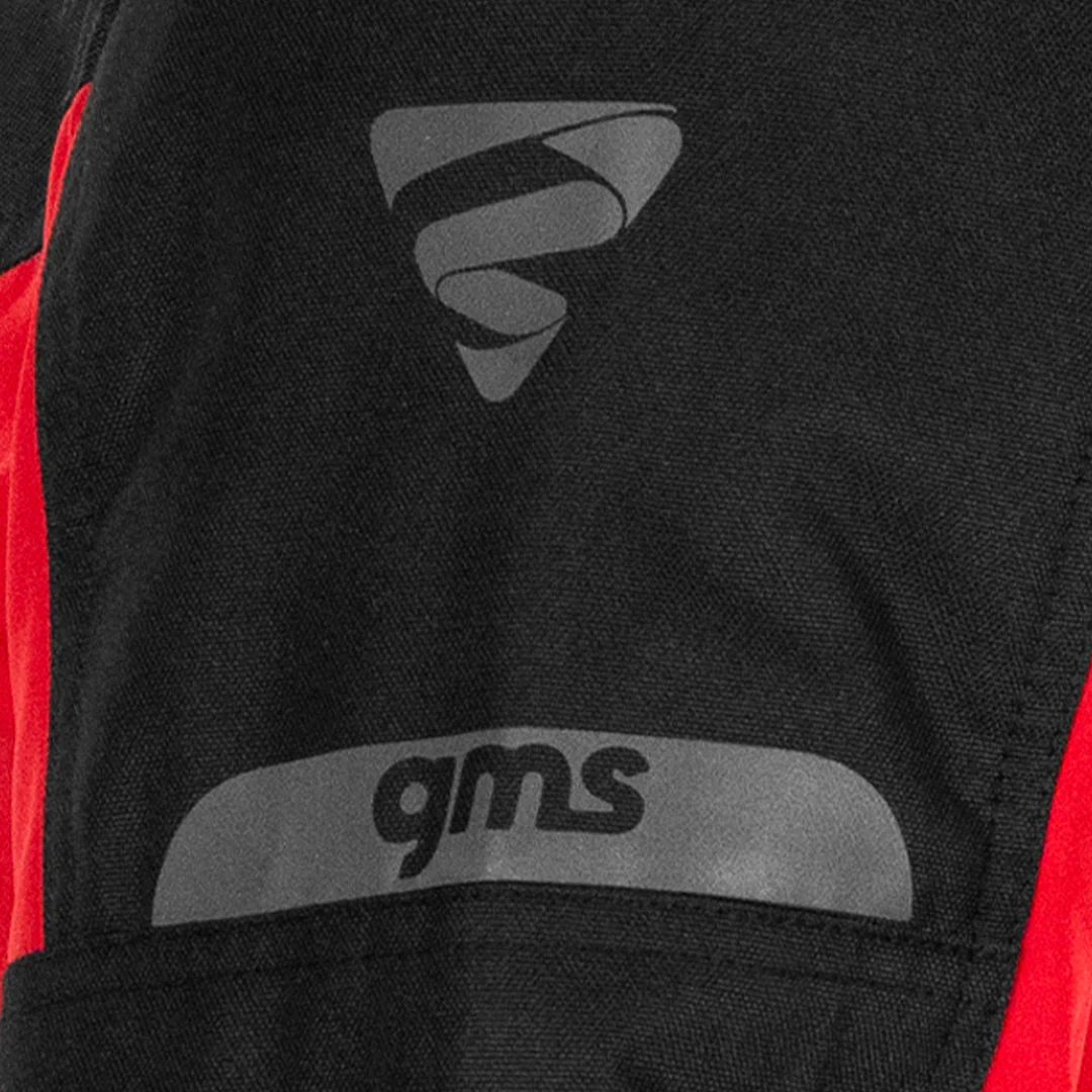 Damen Jacke Vega - schwarz-rot - Image 5