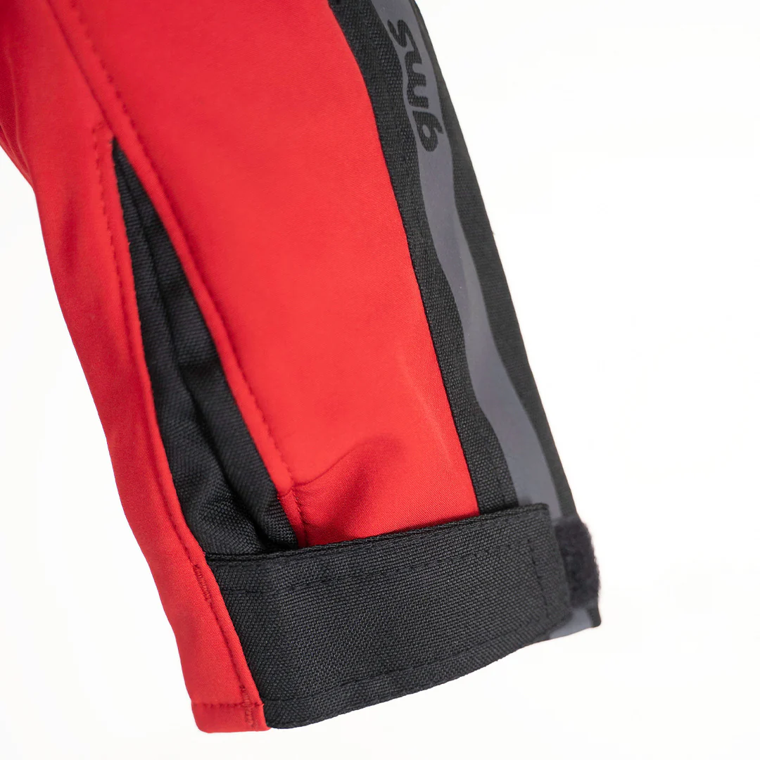 Damen Jacke Vega - schwarz-rot - Image 6