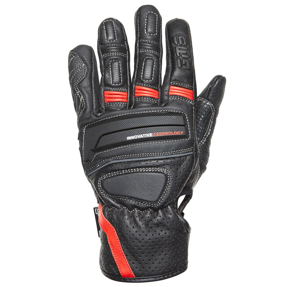 Handschuhe Navigator Man - schwarz-rot