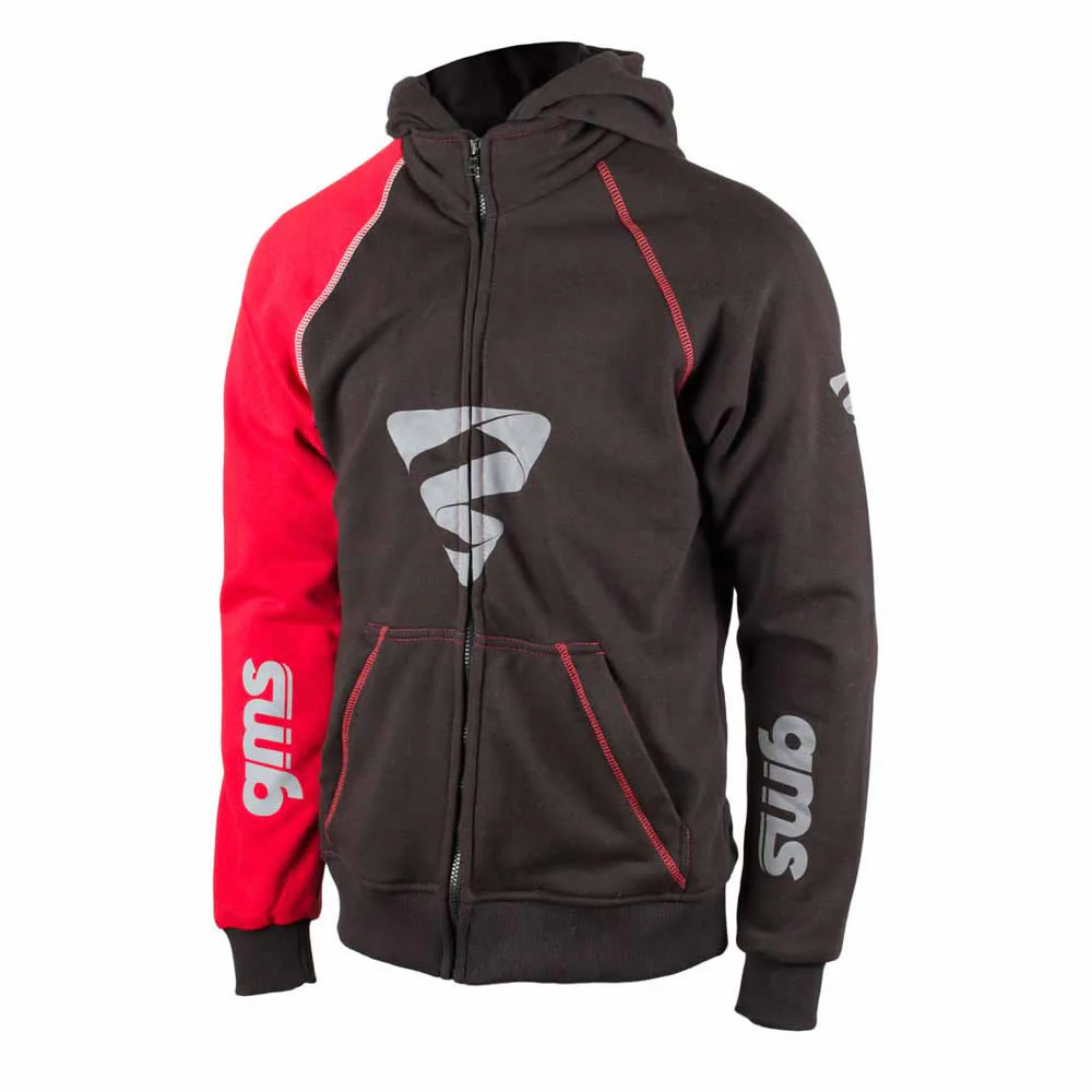 Hoodie FOX - schwarz-rot