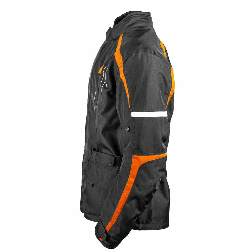 Jacke Dayton - schwarz-orange fluo - Image 2