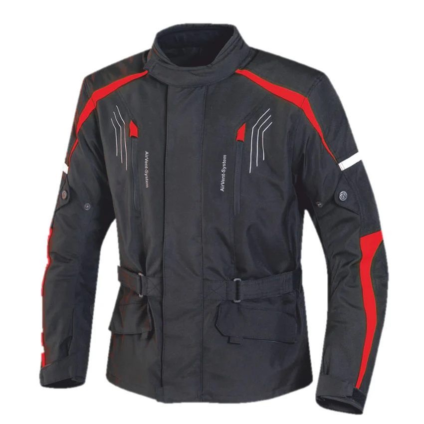 Jacke Dayton - schwarz-rot