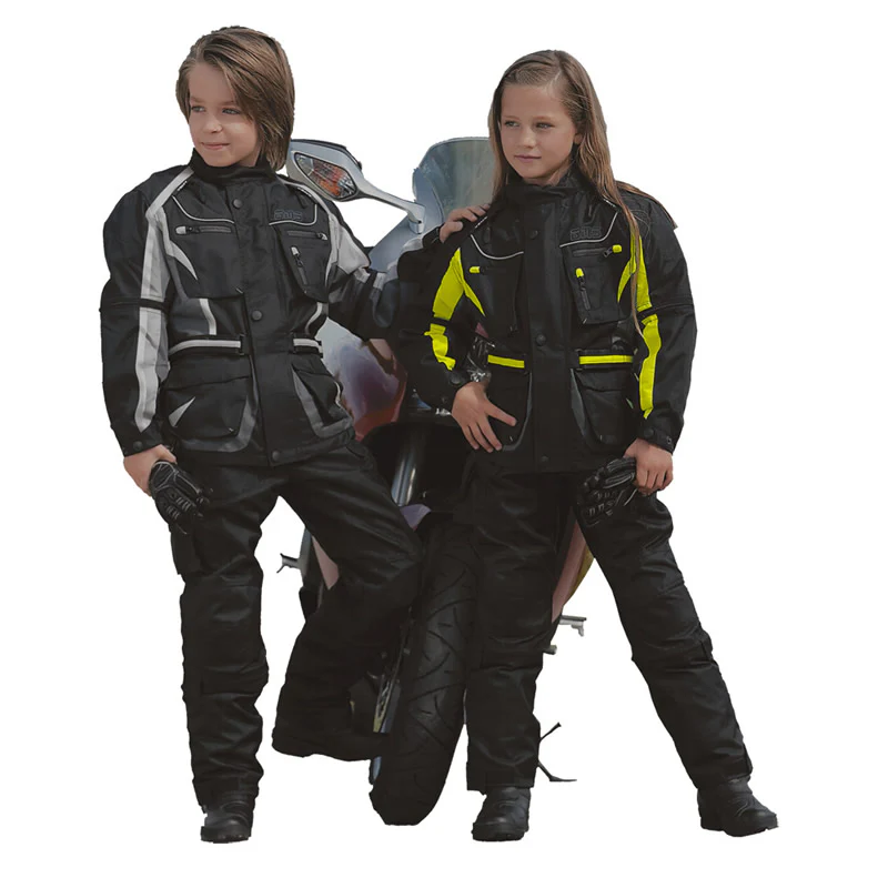 Kinderjacke Kenny - schwarz-gelb fluo - Image 3