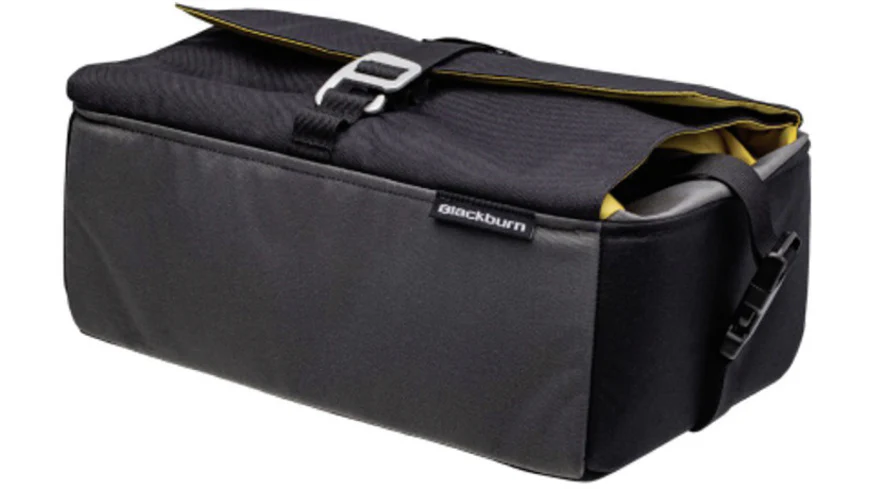 Grid Basket Bag - black
