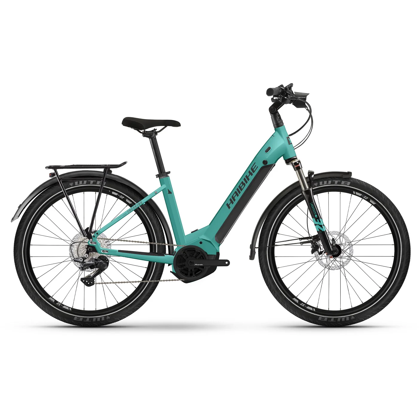 Trekking 7 Tiefeinsteiger - Gloss Aqua Black Ink