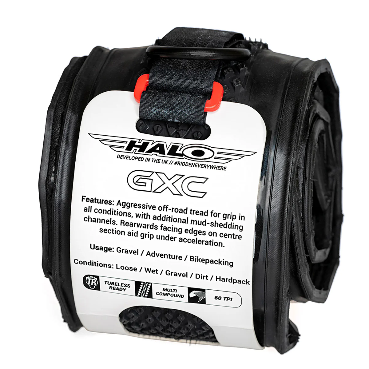 GXC Gravel Faltreifen - 650b x 47c - Schwarz - Image 3