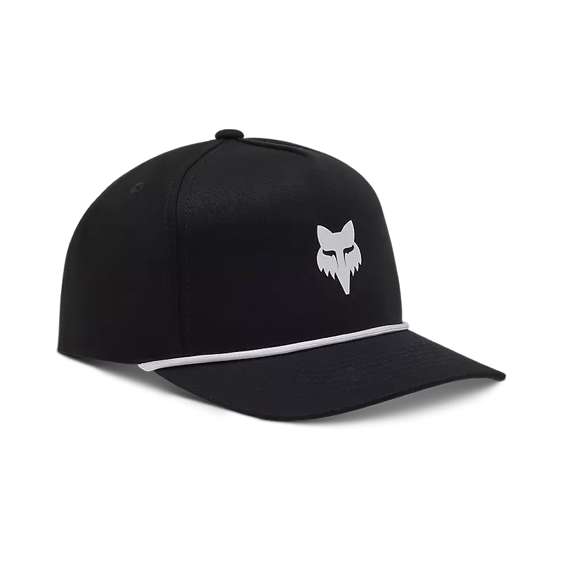 Head Rope Hat - Black/White
