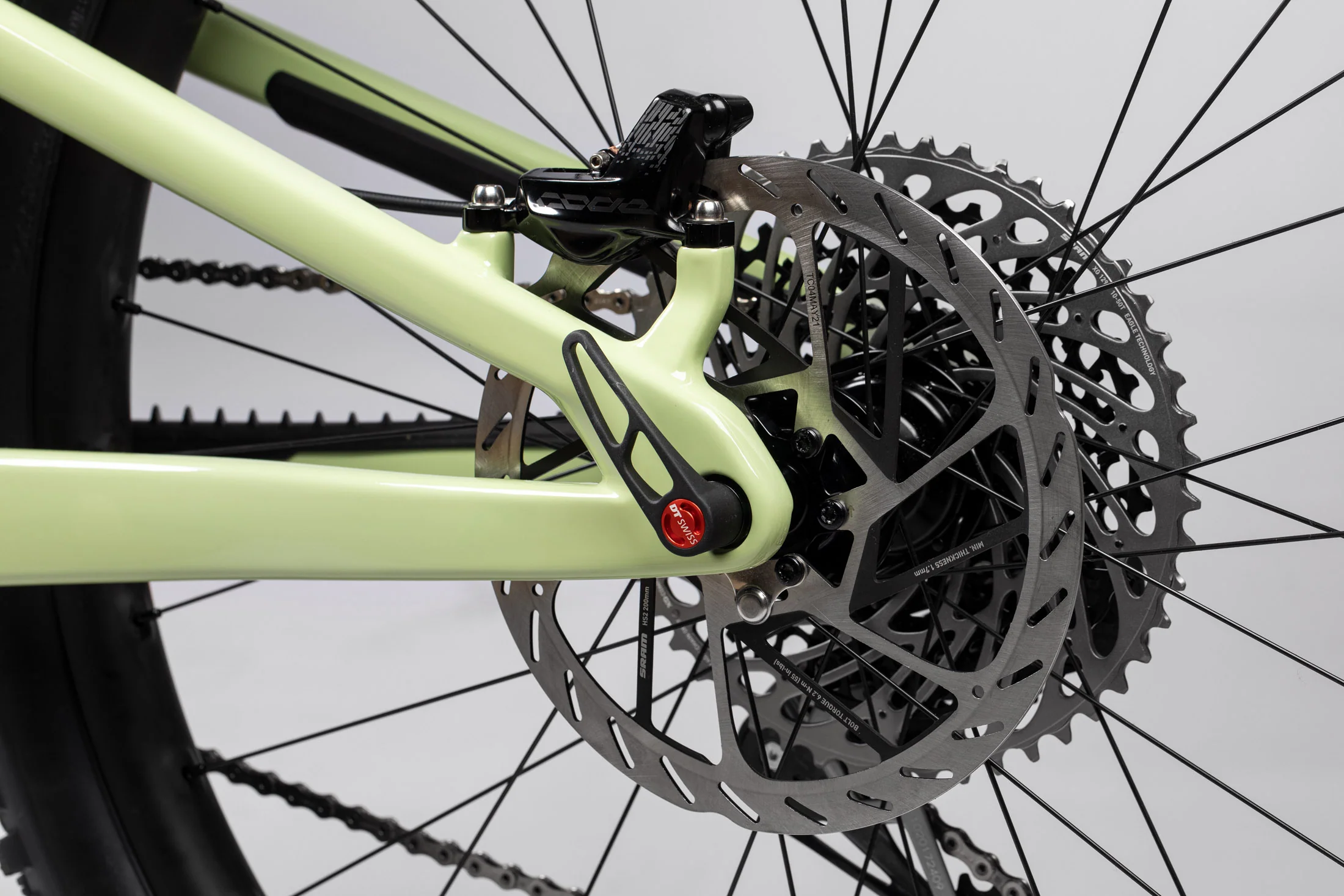 Heckler 9 CC X01 AXS-Kit Reserve Gloss Avocado Green - Image 3