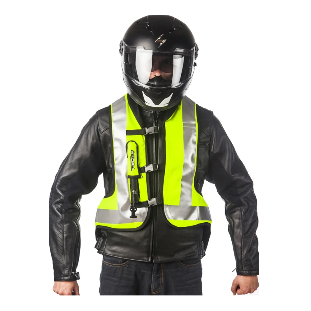 Airbagweste Turtle 2 - signalgelb - Image 4