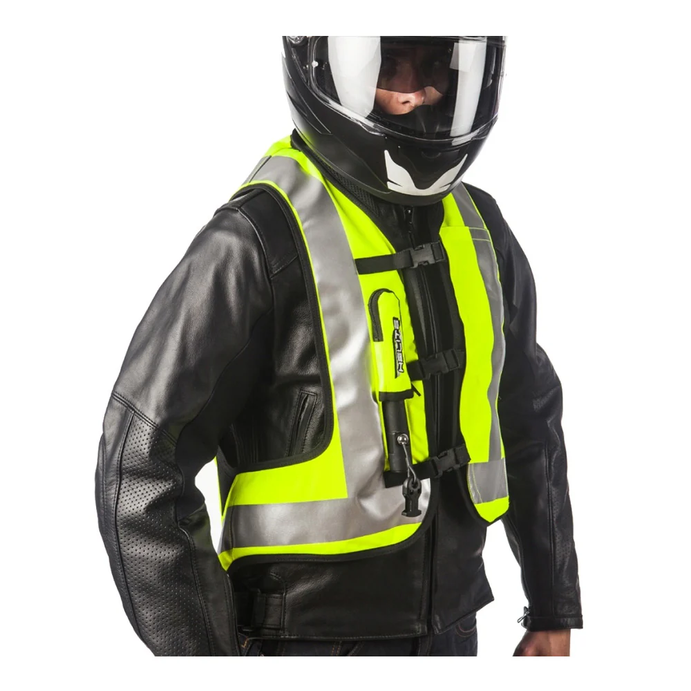 Airbagweste Turtle 2 - signalgelb - Image 5