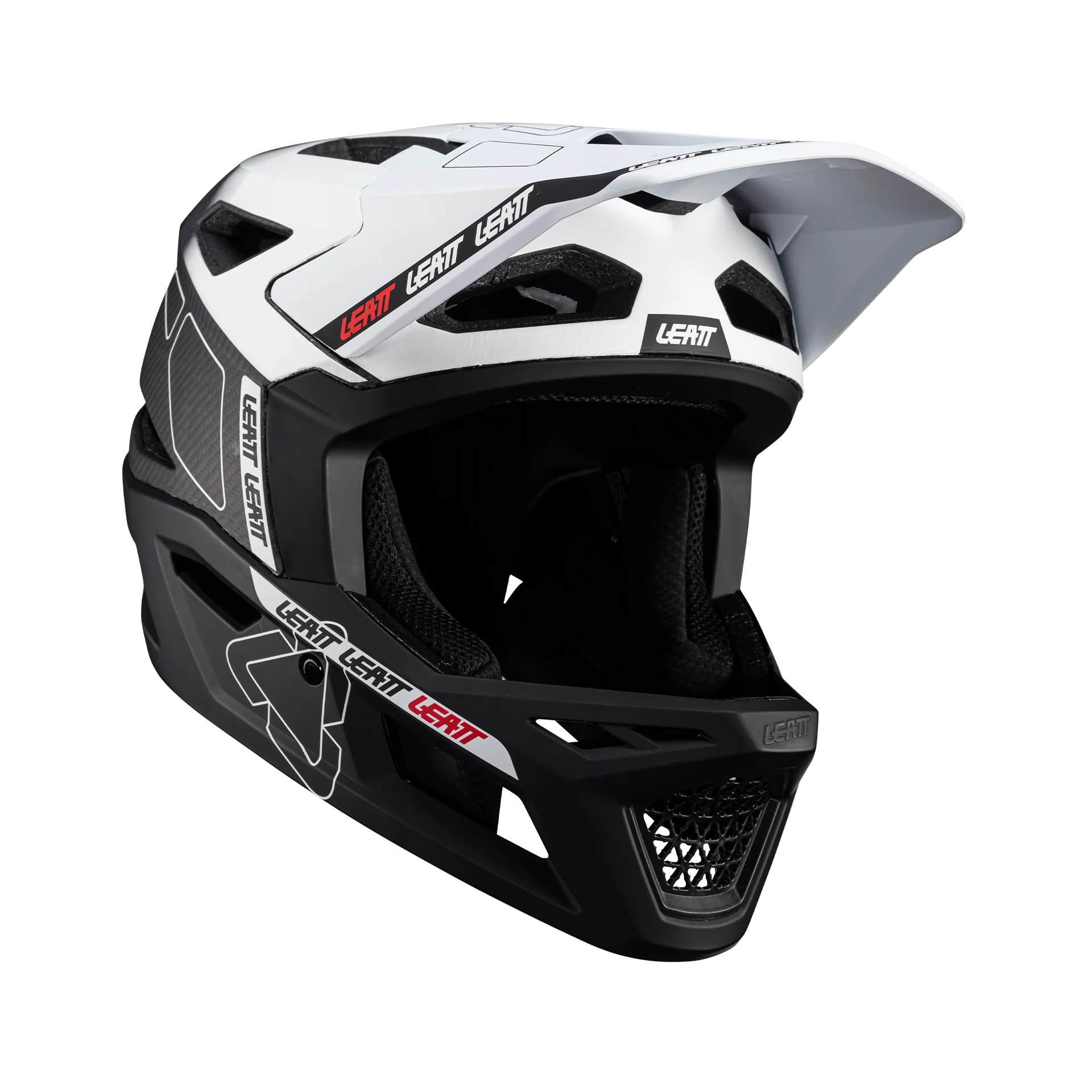 Helm MTB Gravity 6.0 Carbon - White