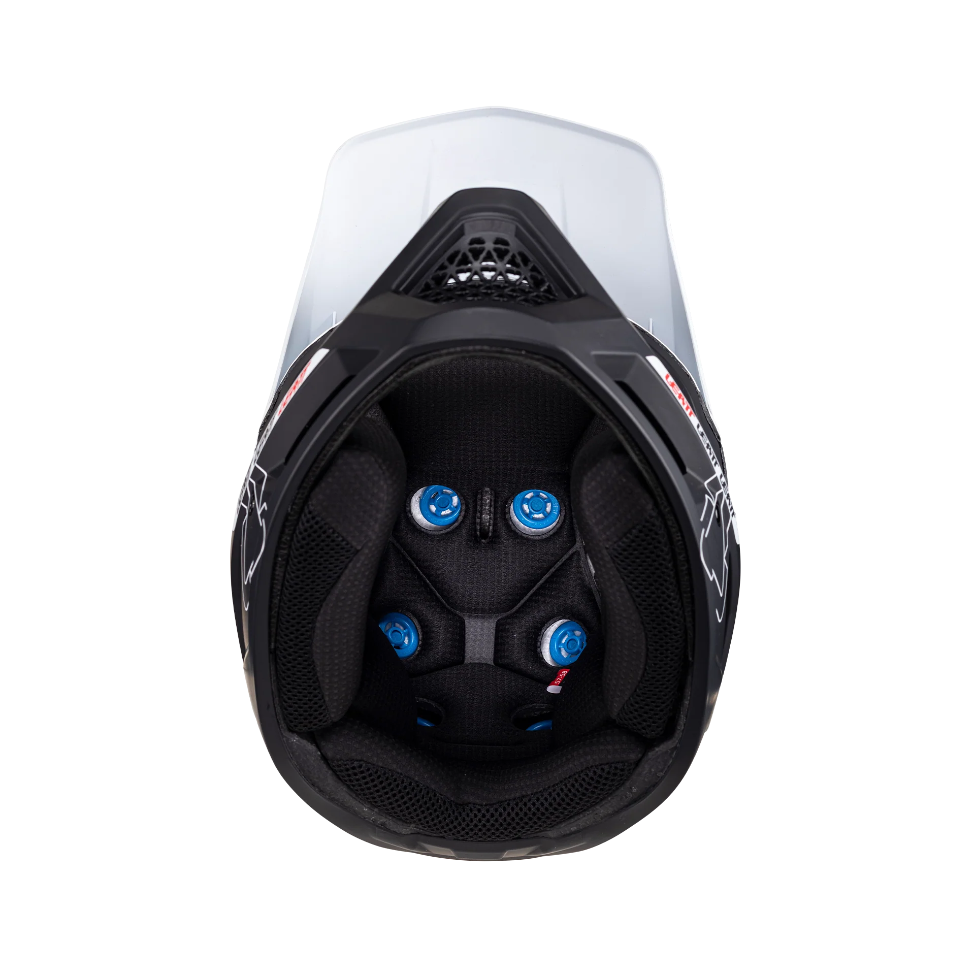 Helm MTB Gravity 6.0 Carbon - White - Image 7