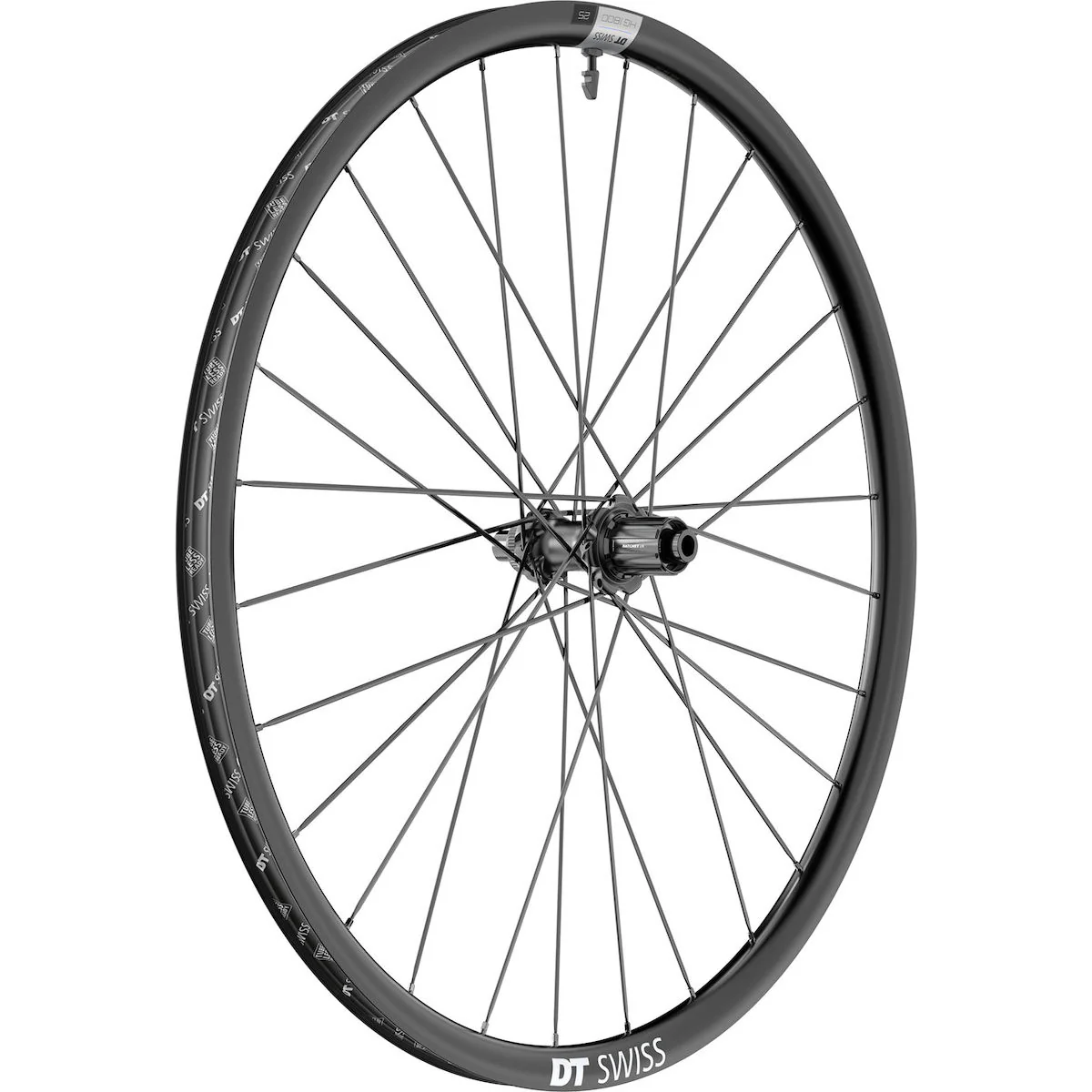HG 1800 SPLINE 27.5", 25 mm Aluminium, Center Lock, HR 12/142 mm, Shim. Road 11SP