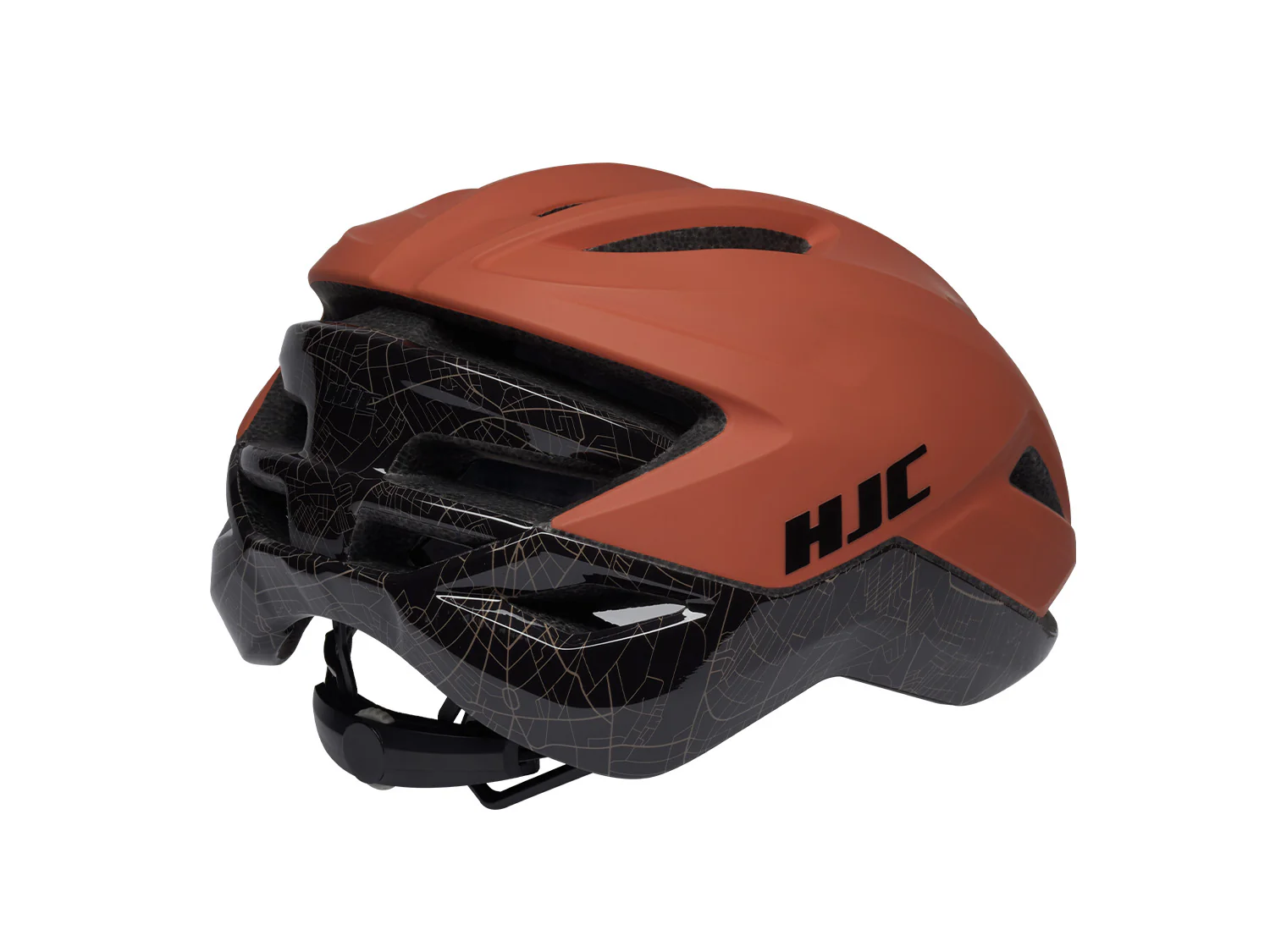 Crosser XC/Gravel Helm - Matt Gloss Brick City - Image 3