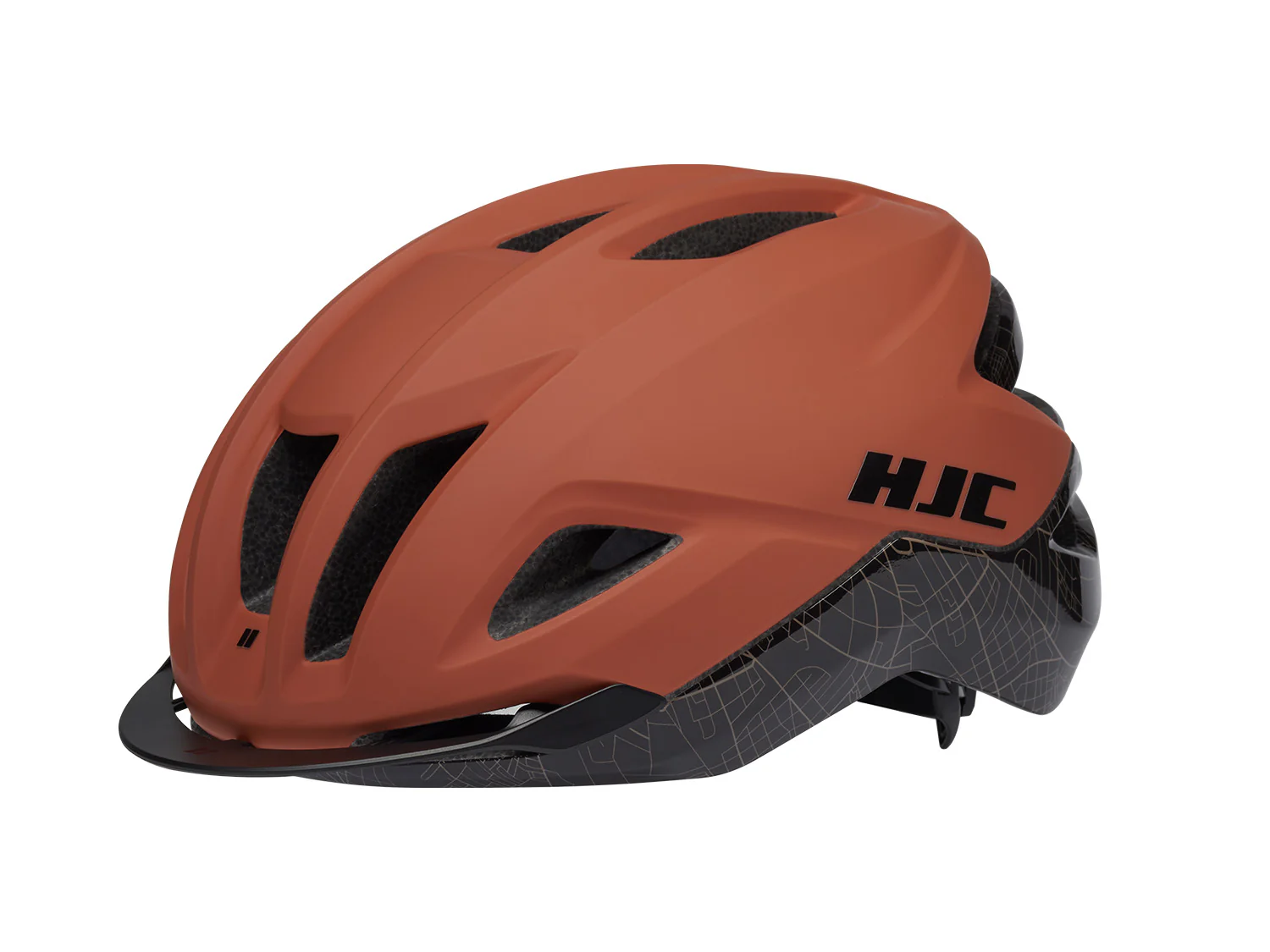 Crosser XC/Gravel Helm - Matt Gloss Brick City - Image 4