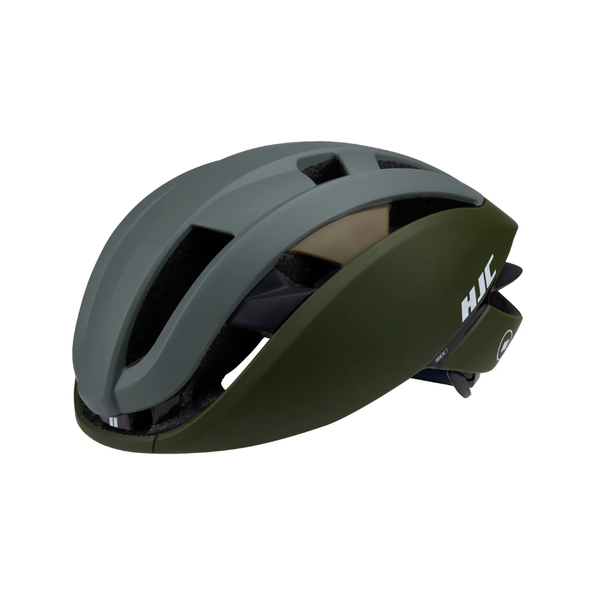 Ibex 3 Road Helm - Matt Dark Green - Image 2