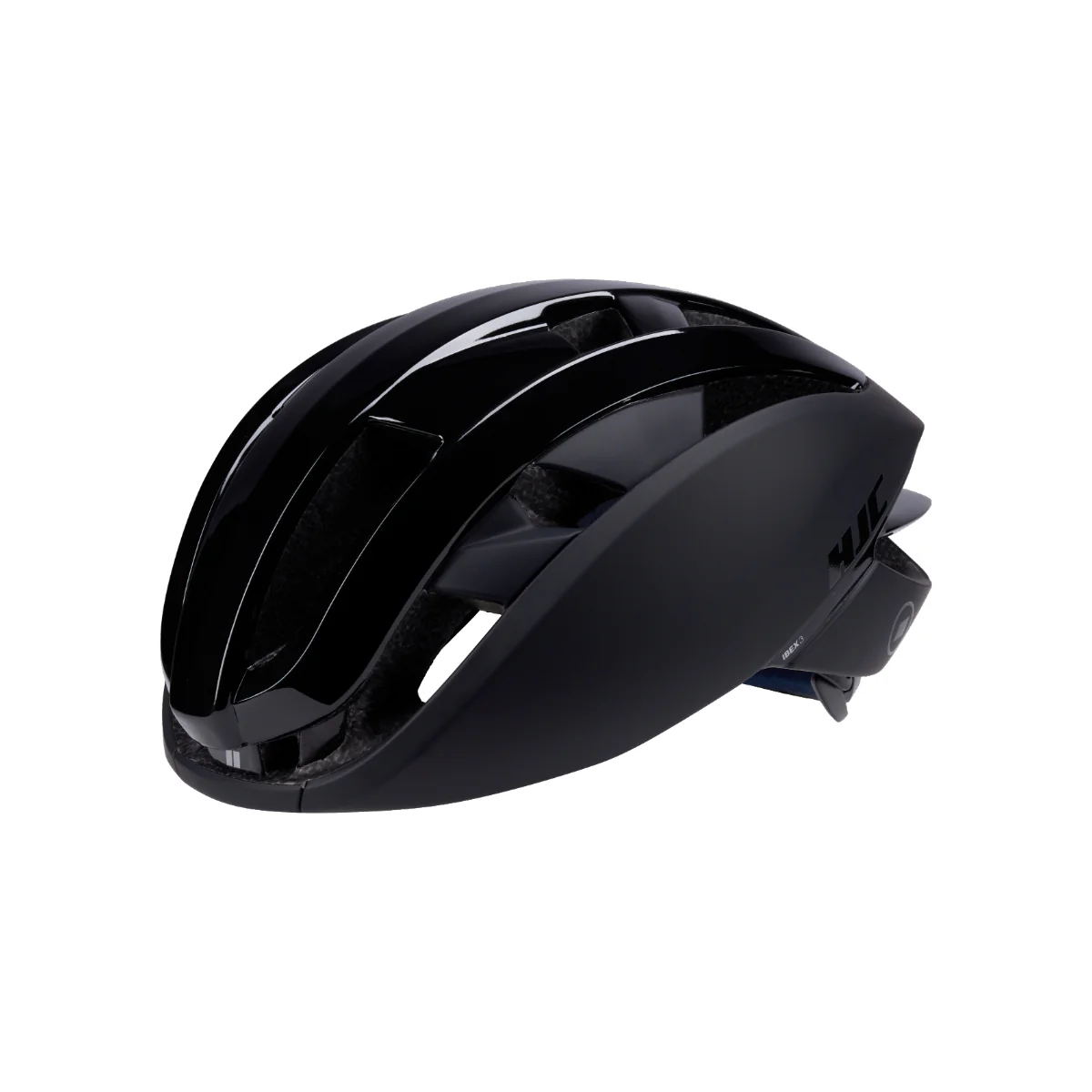 Ibex 3 Road Helm - Matt Gloss Black - Image 2