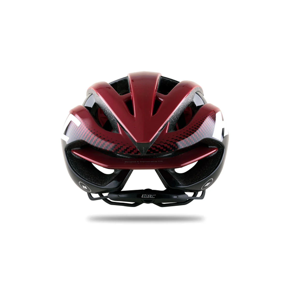 IBEX Road Helm - Matt pattern Red - Image 3