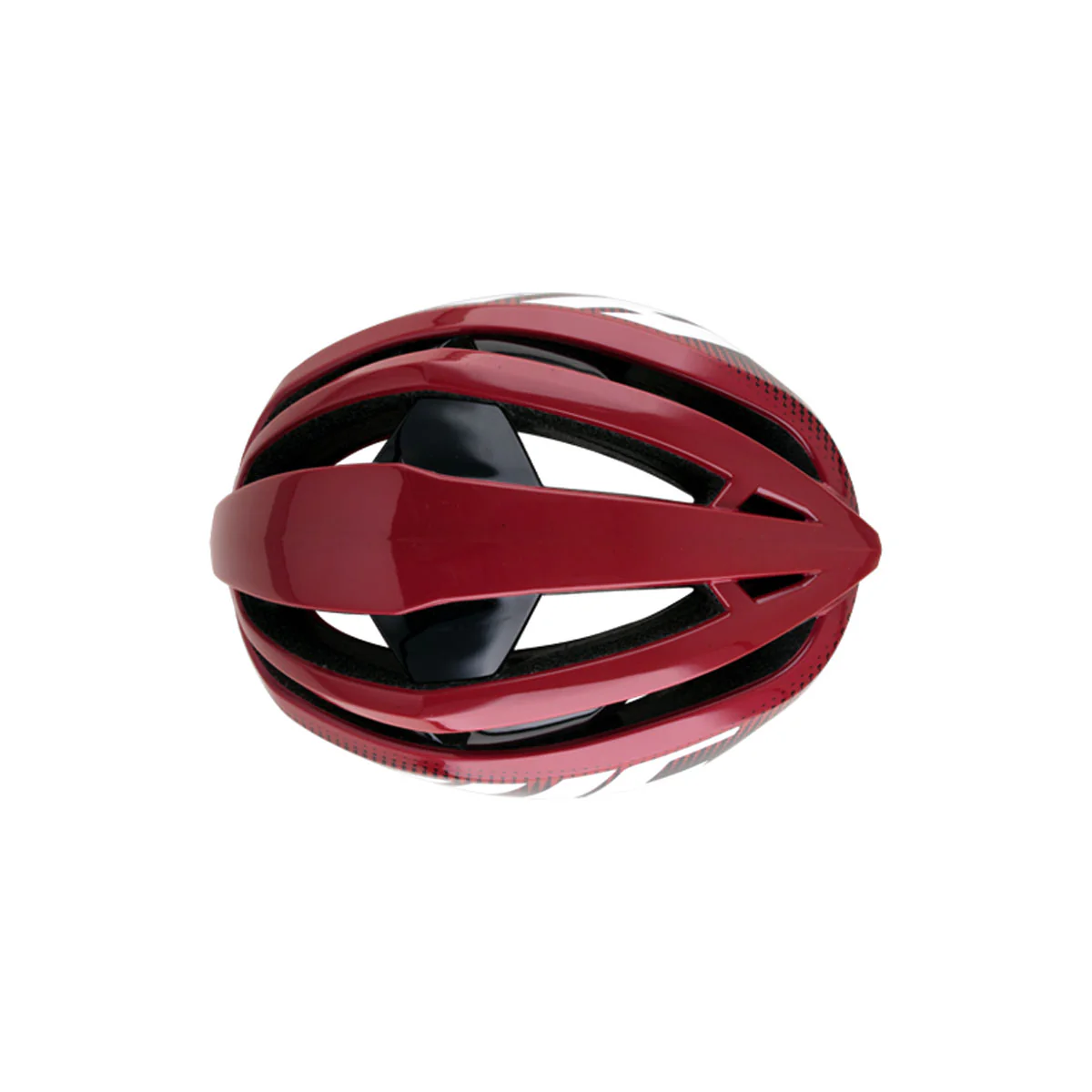 IBEX Road Helm - Matt pattern Red - Image 4