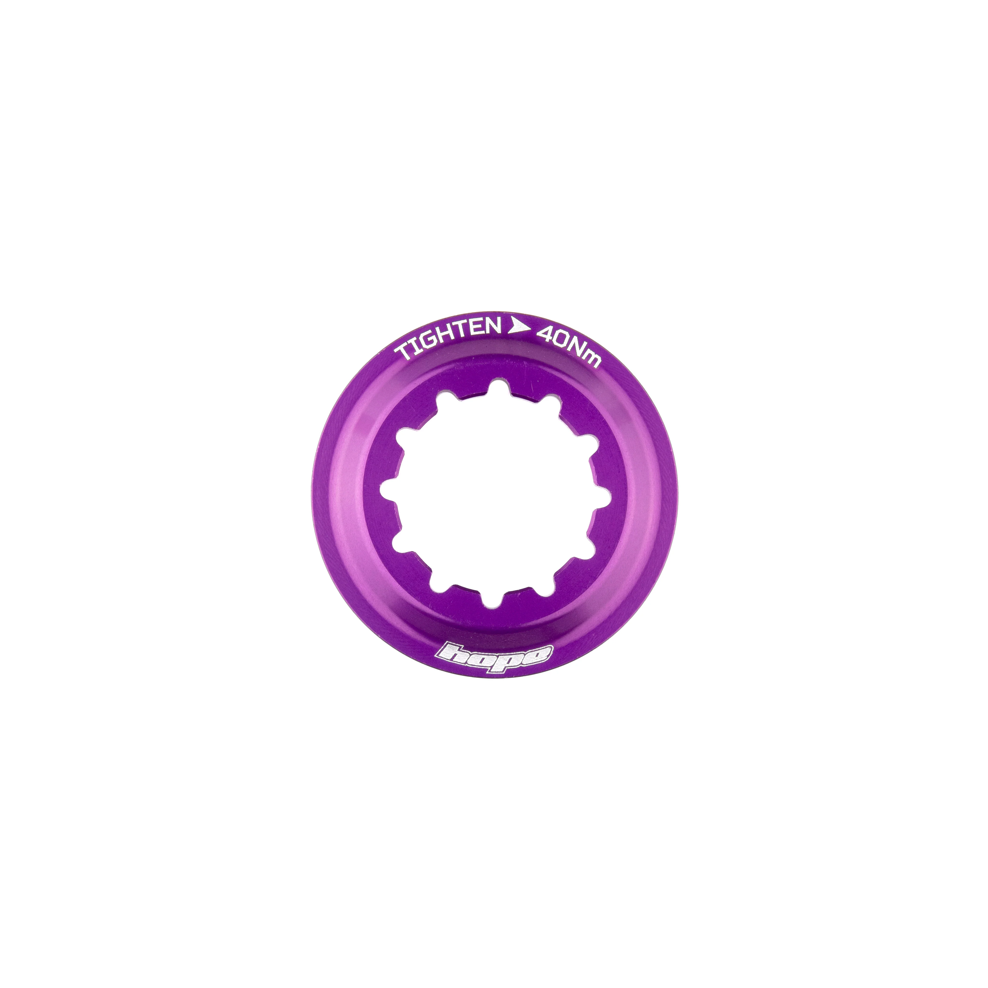 Center Lock Ring - Purple