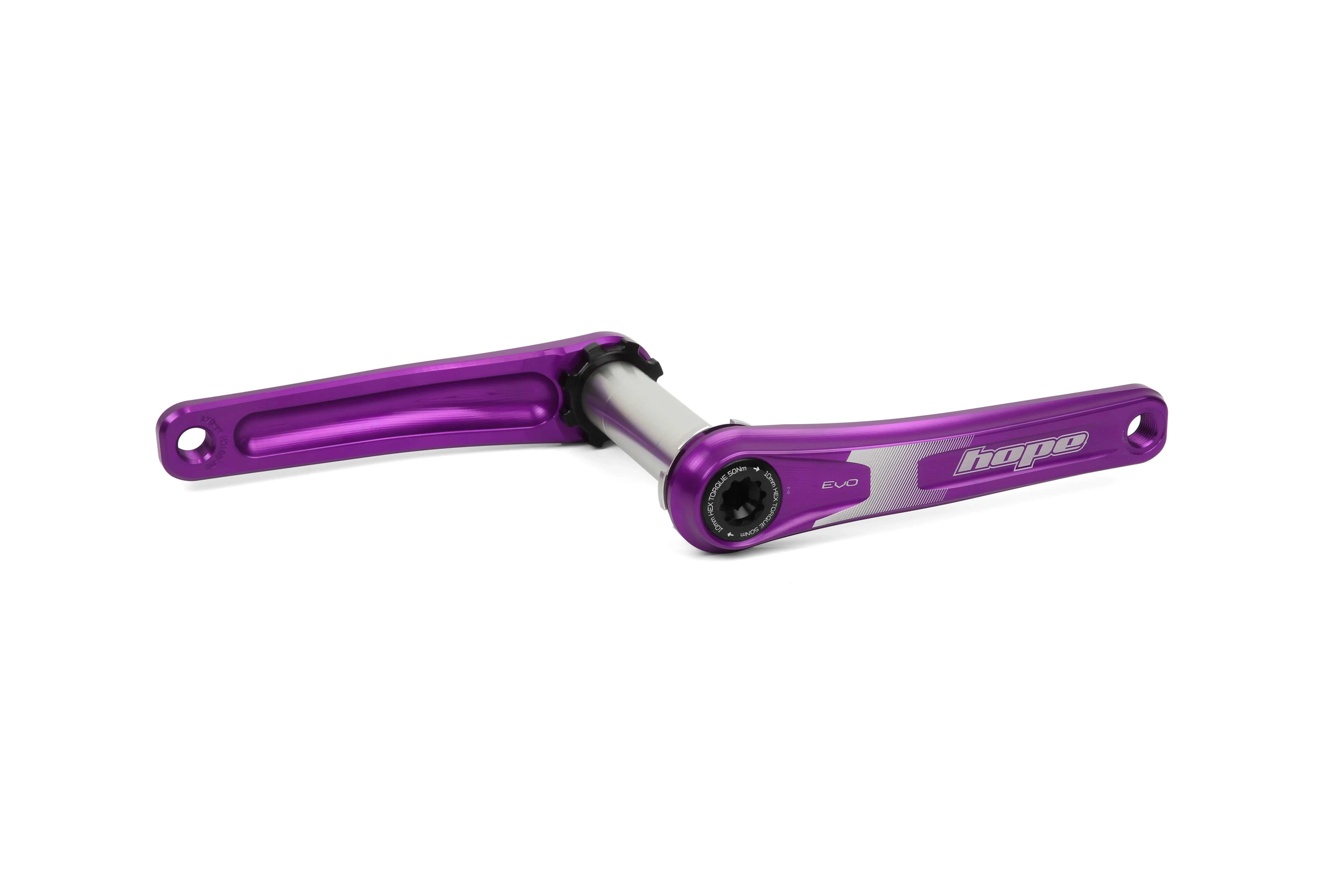 EVO Kurbelgarnitur ohne Spider 83 mm - Purple