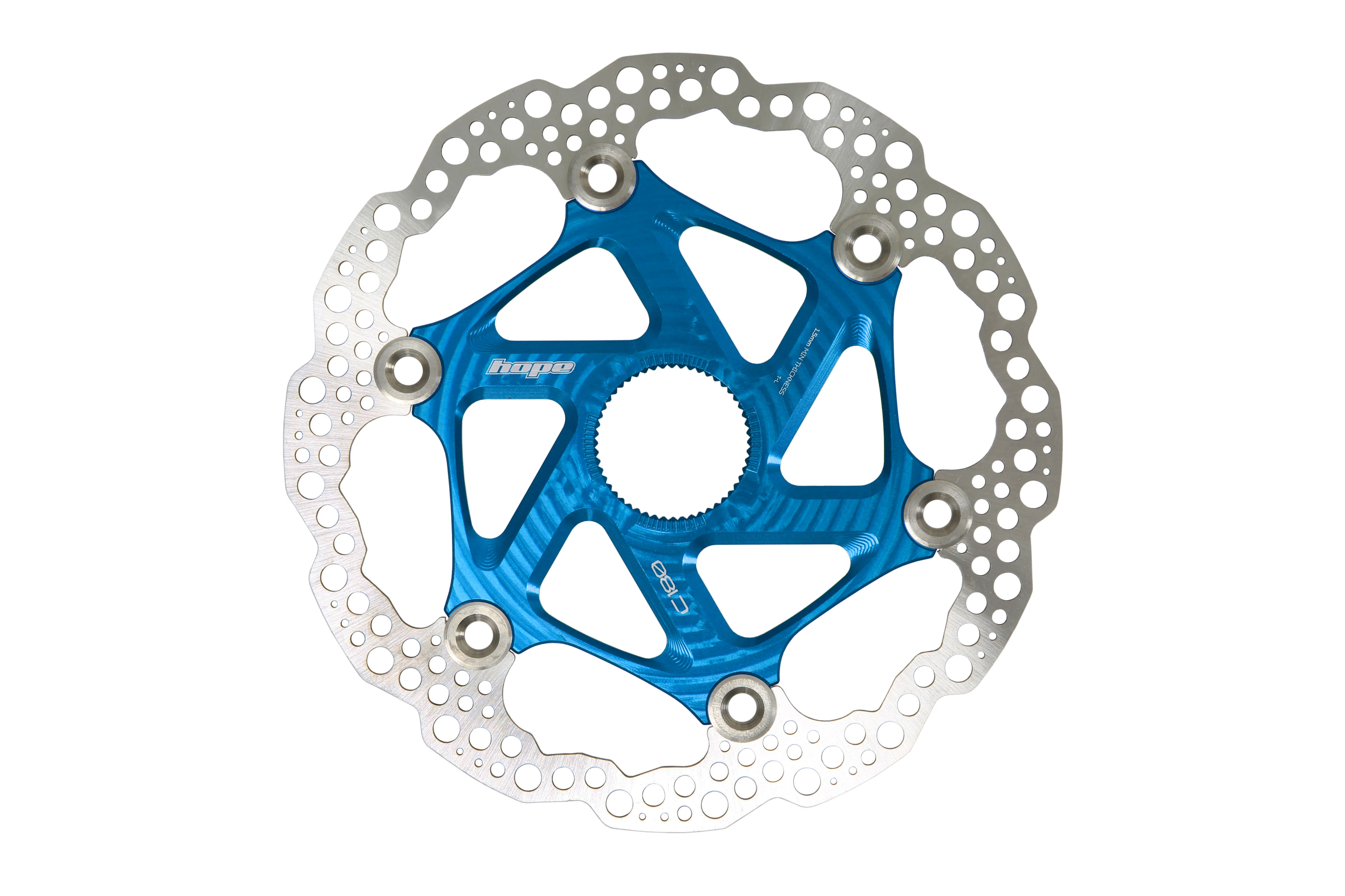 Floating Disc Bremsscheibe - Center Lock - blau - Image 3